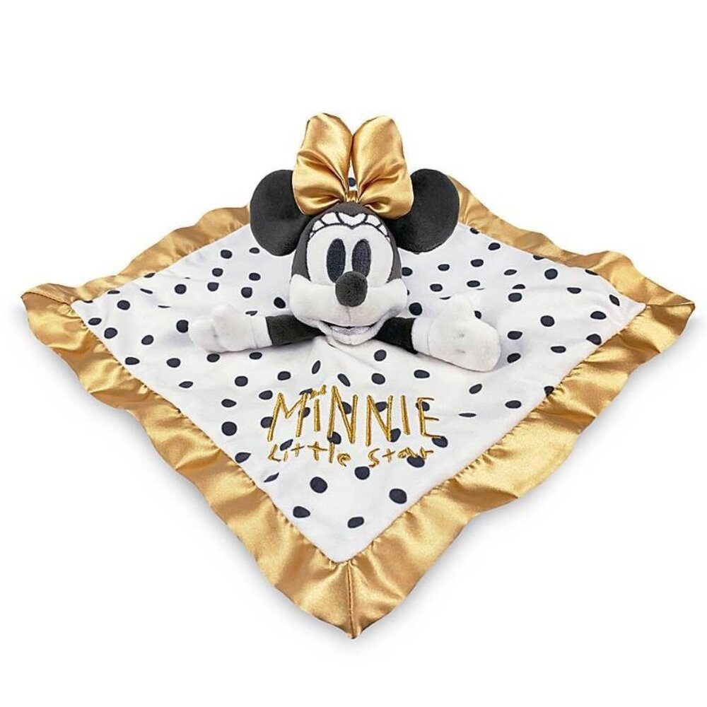 Disney Store Disney Baby Minnie Mouse Little Star Plush Blankie Lovey for Baby